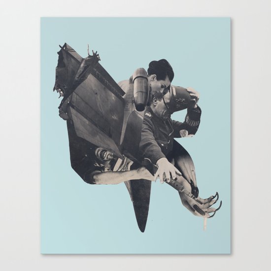The Rushing Fog Canvas Print