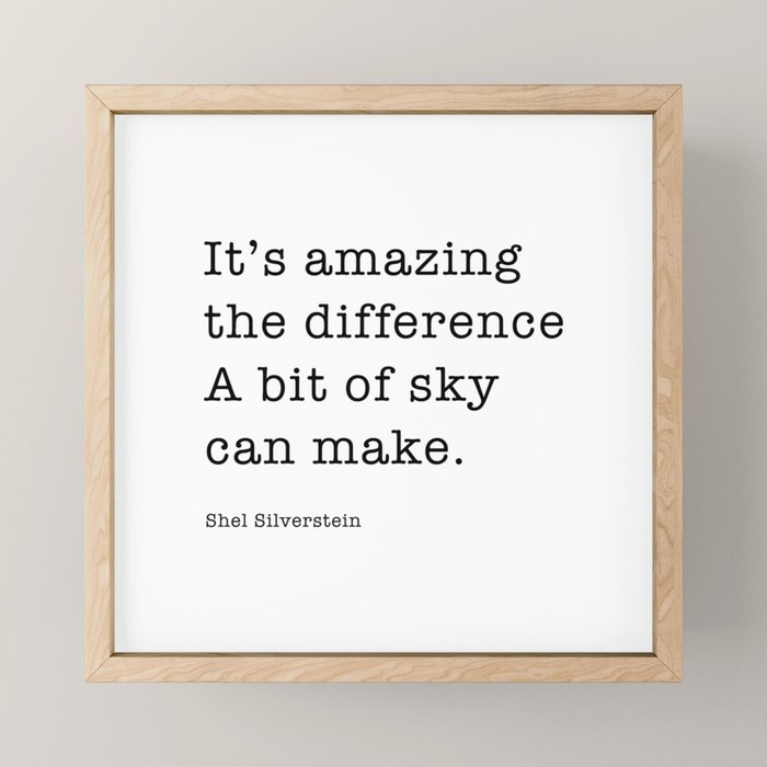 Framed Mini Art Print