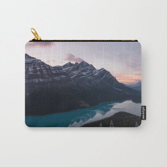 Peyto Lake at dusk Carry-All Pouch