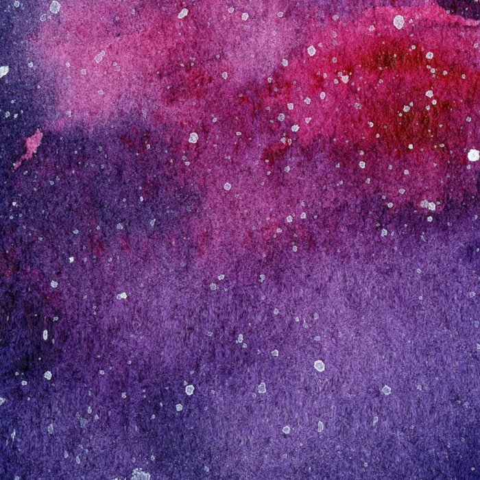 watercolor galaxy nebula pink purple sky stars leggings by olechka