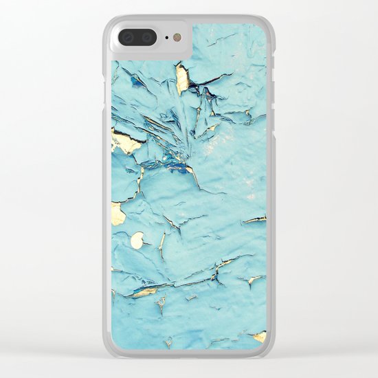 Old Wood 05 Clear iPhone Case