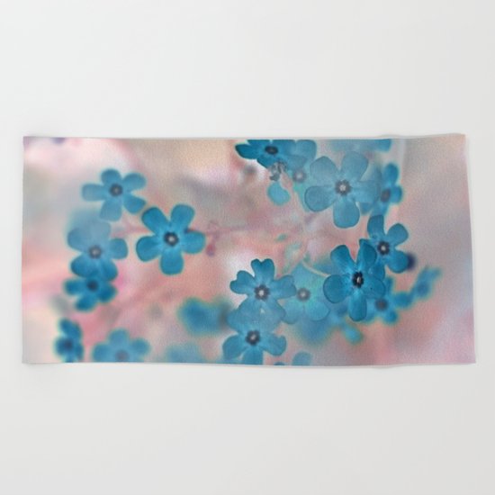 Forget-me-nots Beach Towel