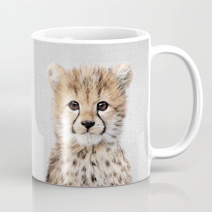 Baby Cheetah - Colorful Coffee Mug
