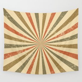 Vintage rays background Wall Tapestry