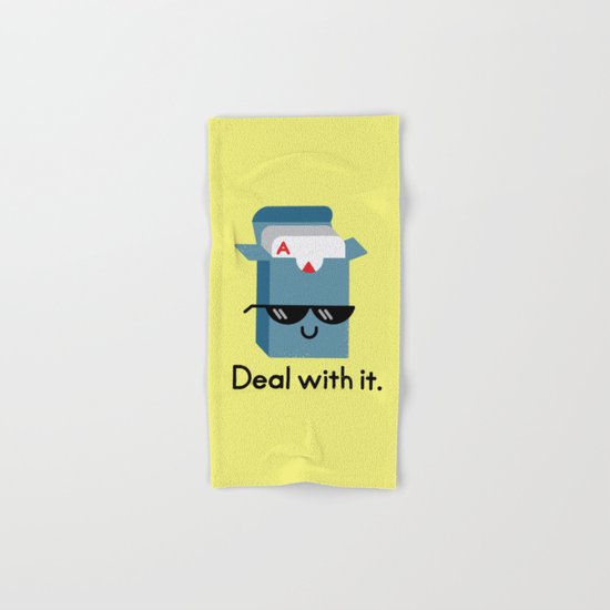 Talk to the Hand Hand & Bath Towel