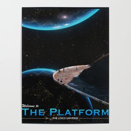 THE PLATFORM POSTCARD.  Poster