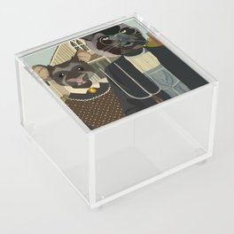 Americat Gothic  Acrylic Box