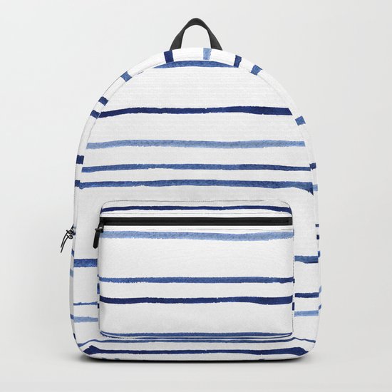 Watercolor stripes Backpack