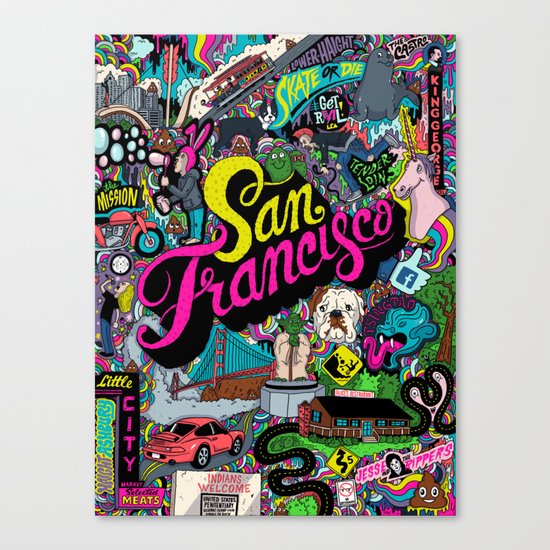 San Francisco Canvas Print