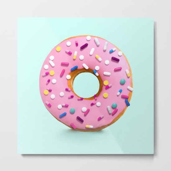 HAPPY PILLS Metal Print