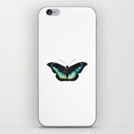 Blue Butterfly iPhone Skin
