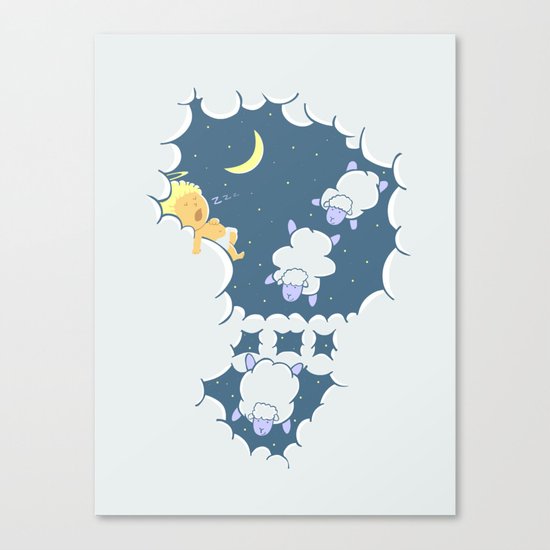 Zzz Canvas Print