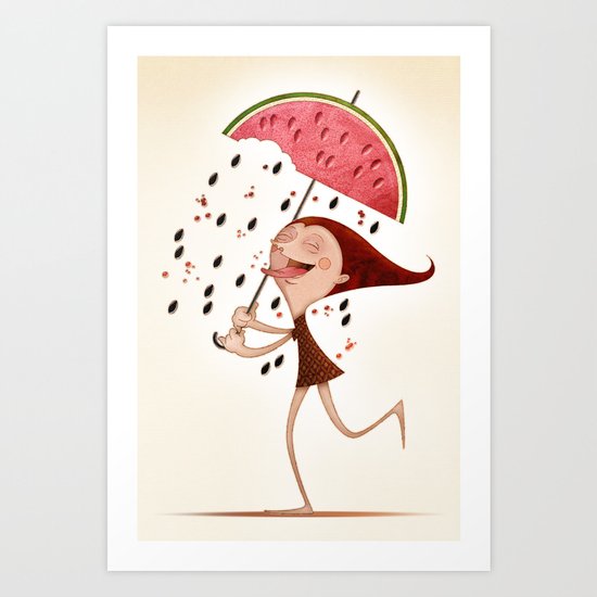 Watermelon Art Print