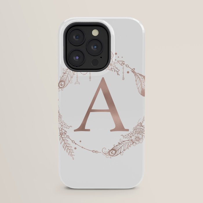Monogram hotsell iphone case