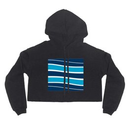 Blue Striations Hoody