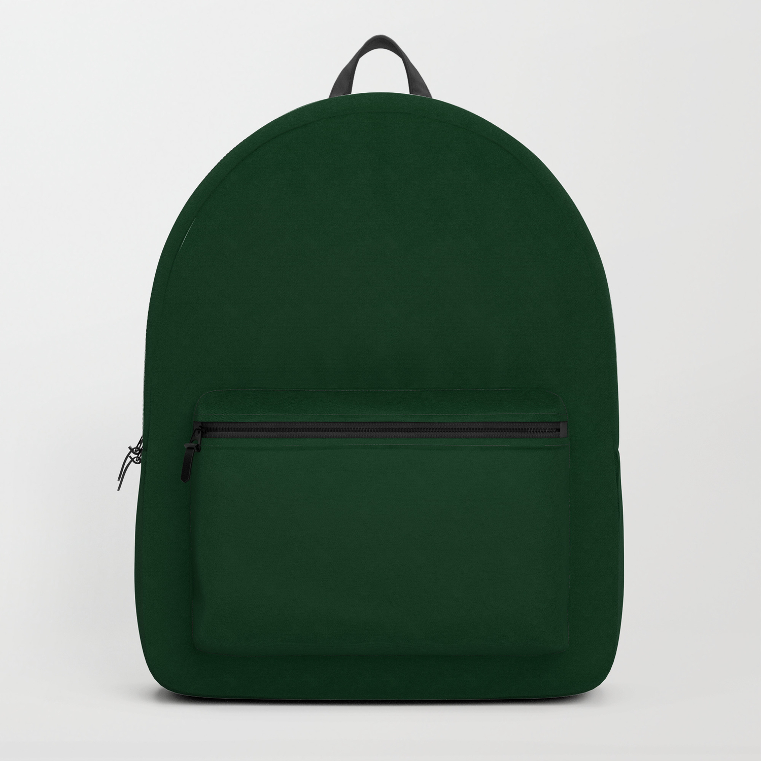 clear green backpack
