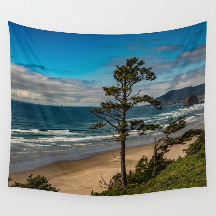 Cannon Beach Wall Tapestry