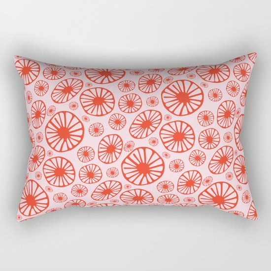 Little Cherry Blossom Rectangular Pillow