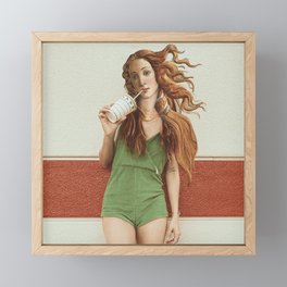 Venus Chillout mood Framed Mini Art Print