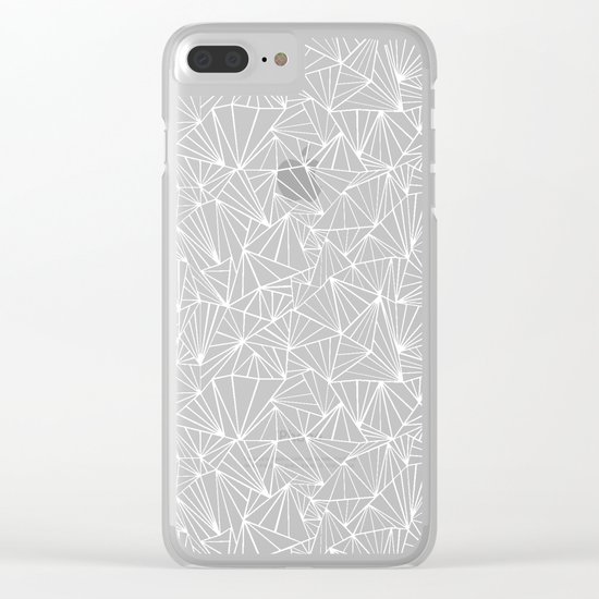 Ab Fan Repeat Clear iPhone Case