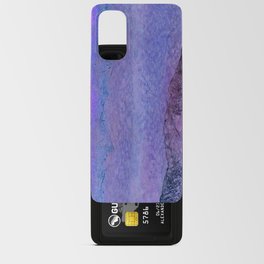 purple velvet characteristics fabric finish Android Card Case