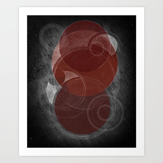 Mars Art Print