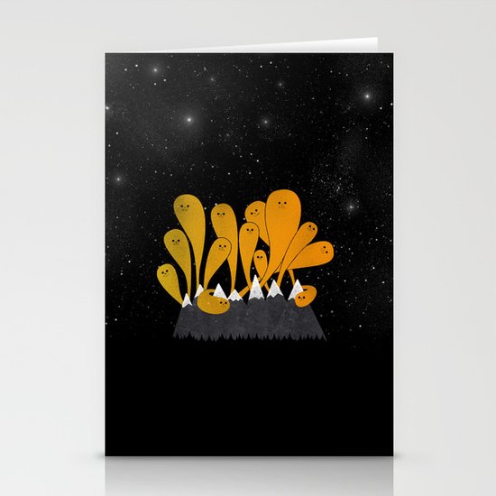 Northern Frights (Halloween Edition) Stationery Cards
