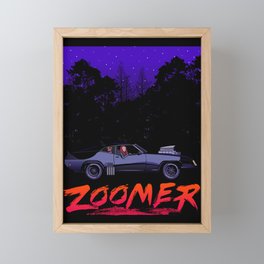 ZOOMER Framed Mini Art Print