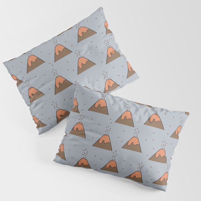 Volcano Pattern #2 Pillow Sham