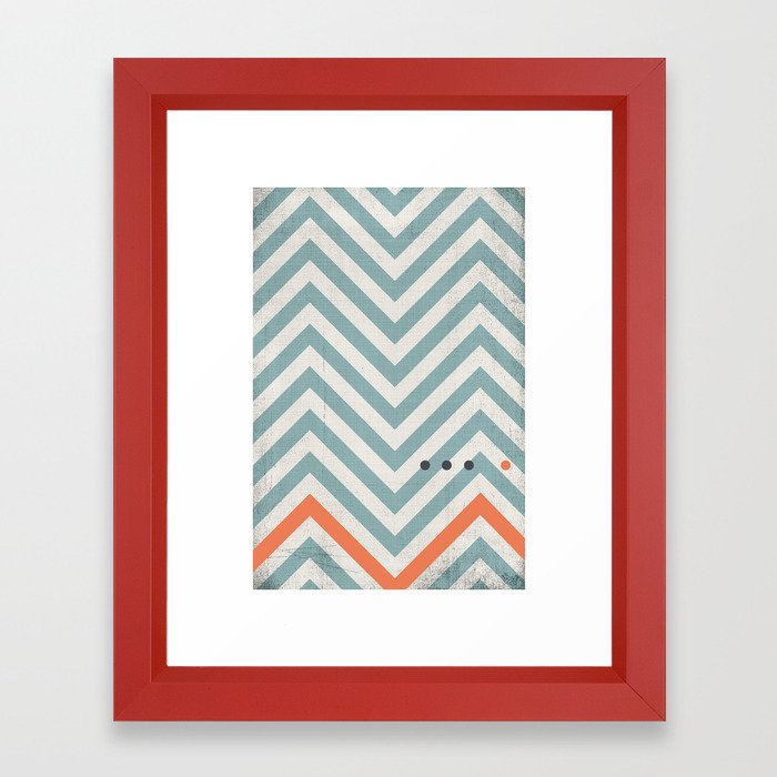 LINES GEOMETRIC 5 Framed Art Print by easyposters | Society6
