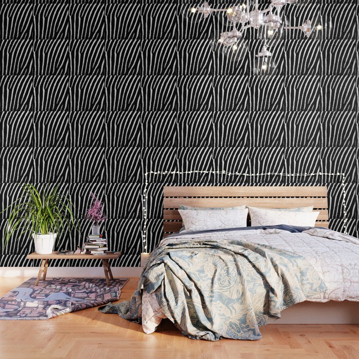 Zebra Print Wallpaper By Blakcirclegirl Society6