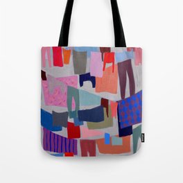 drying clothes Tote Bag