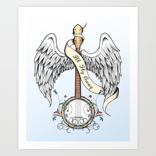 I'll Fly Away Art Print