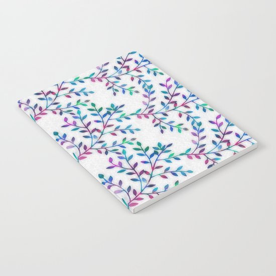 Small, Colorful Leaves 2 Notebook