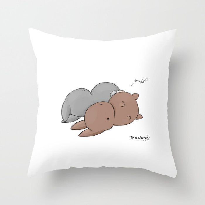 snuggle kitty pillow