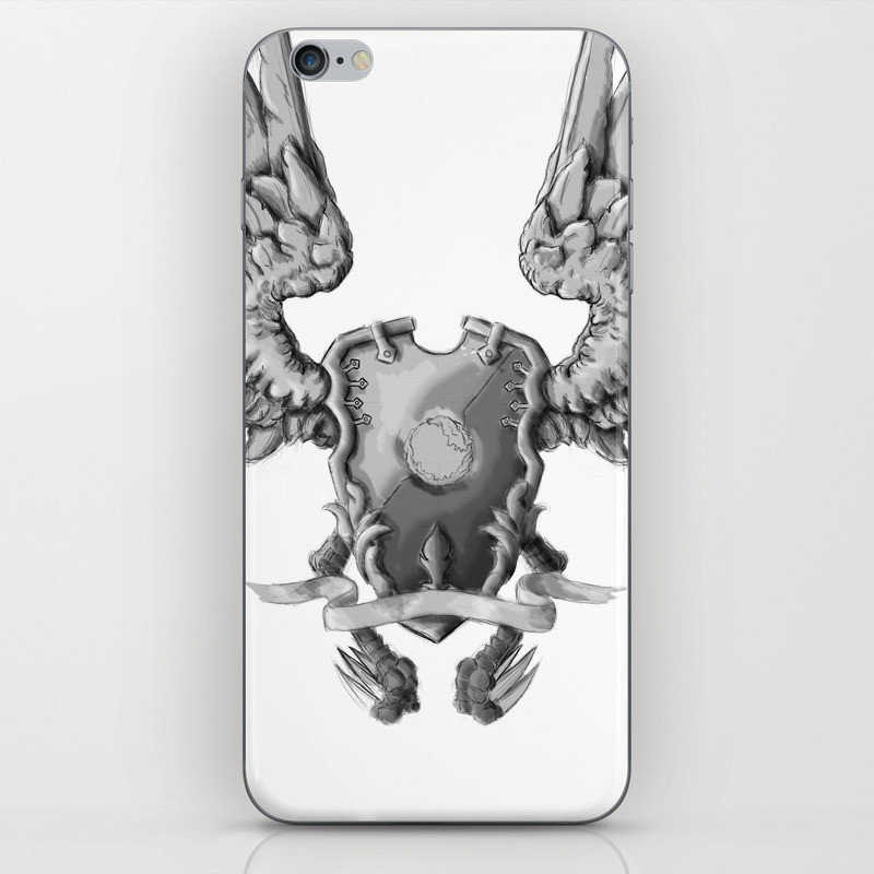 Ff14 Chocobo Materia Coat Of Arms Iphone Skin By Verticalsynapse Society6