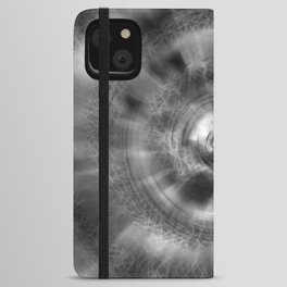 Sound - 36 (spiral of time abstract) iPhone Wallet Case
