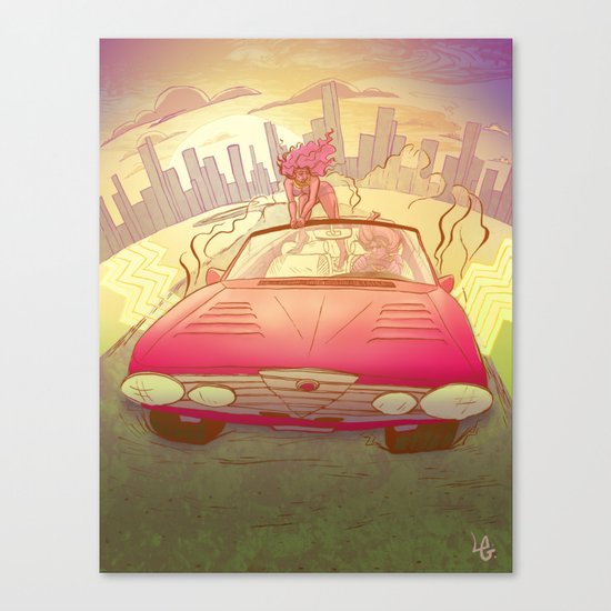 It's All Behind Us Canvas Print
