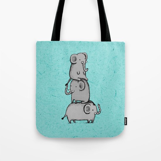 Elephant Totem Tote Bag