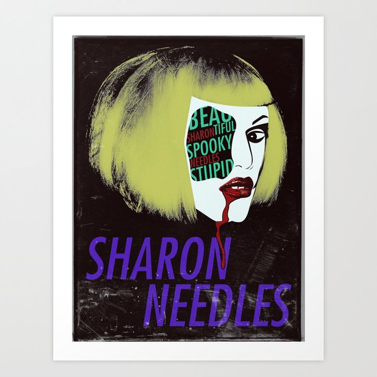Sharon Needles Poster Art Print
