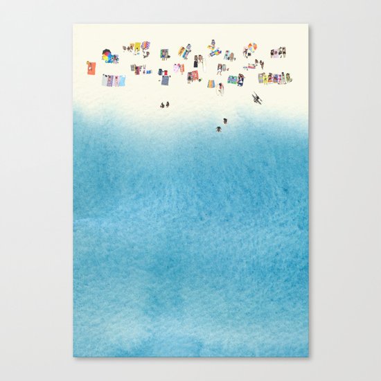 The Beach Canvas Print