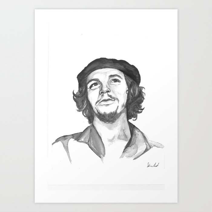 Che Guevara Art Print By Beskfitta Society6