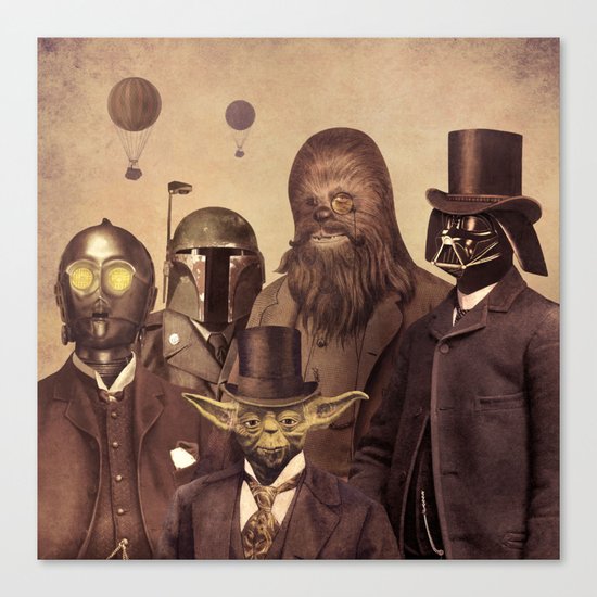 Victorian Wars - square format Canvas Print