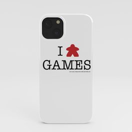 I Meeple Games iPhone Case
