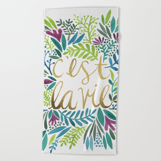 That's Life Beach Towel