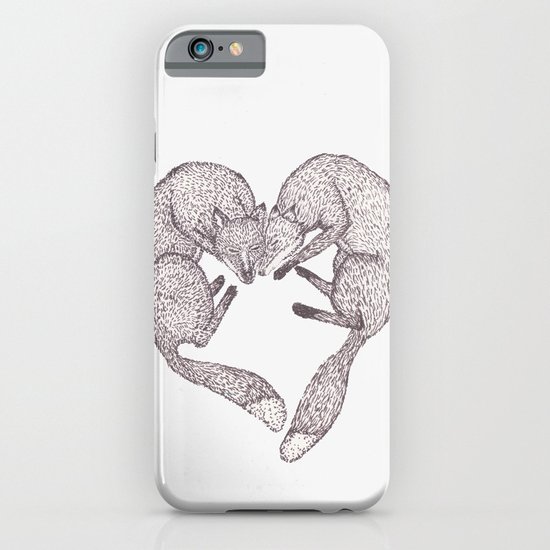 Fox Heart iPhone & iPod Case