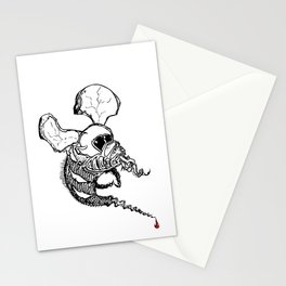 Seeing Elephant Flies Stationery Cards