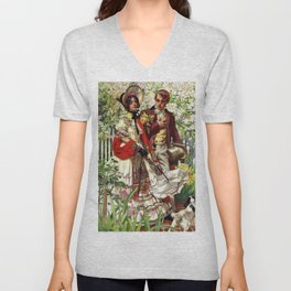 Victorian romance V Neck T Shirt