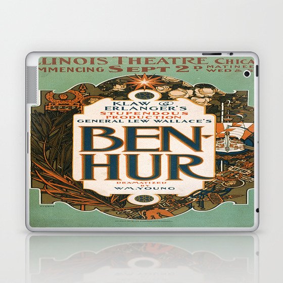 Vintage poster - Ben-Hur Laptop & iPad Skin