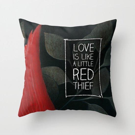 Love is... Throw Pillow